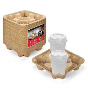 Coffee Cup Take Out Tray