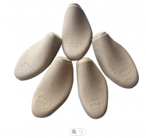 High-Quality, Natural Brown Paper Pulp Shoe Stretchers, And Shoe Trees That Are Recyclable